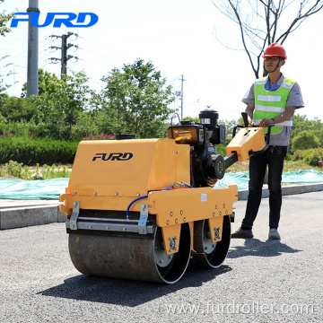 Ce Approved 550kg Walk Behind Mini Road Roller Compactor